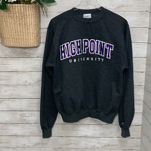 Champion High Point University Crew Neck Sweatshirt Size Small